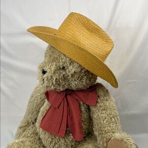 Woven Straw Hat (does not include bear) - The Trail’s End - Genuine Koko Kooler